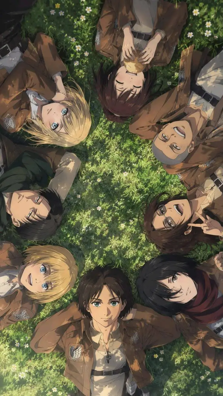 ai character: Attack on Titan background