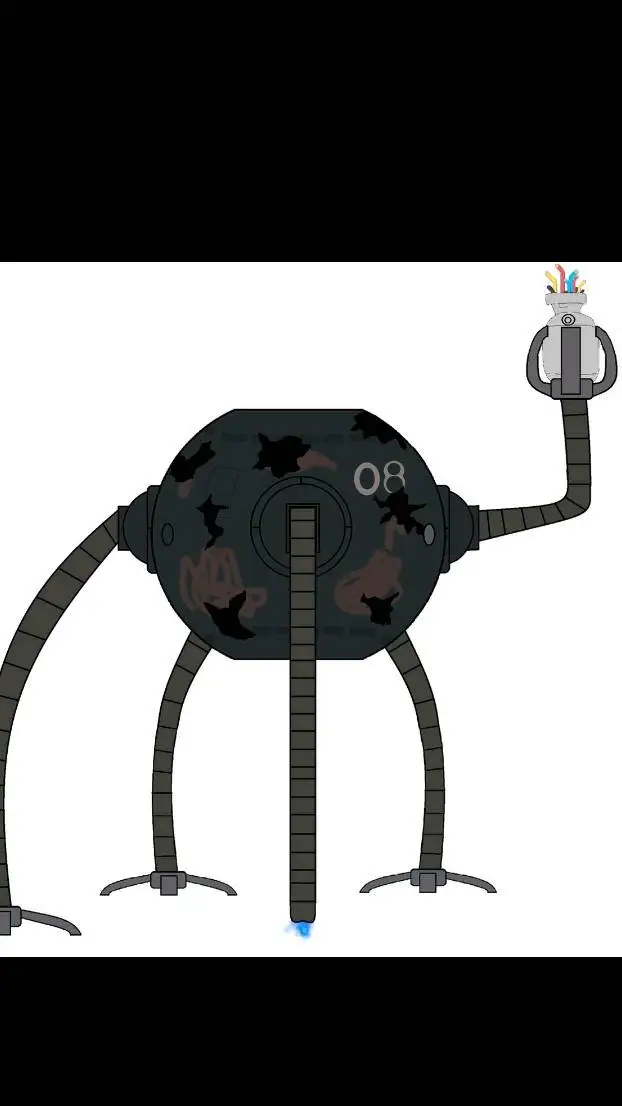ai character: omnidroide 8  background