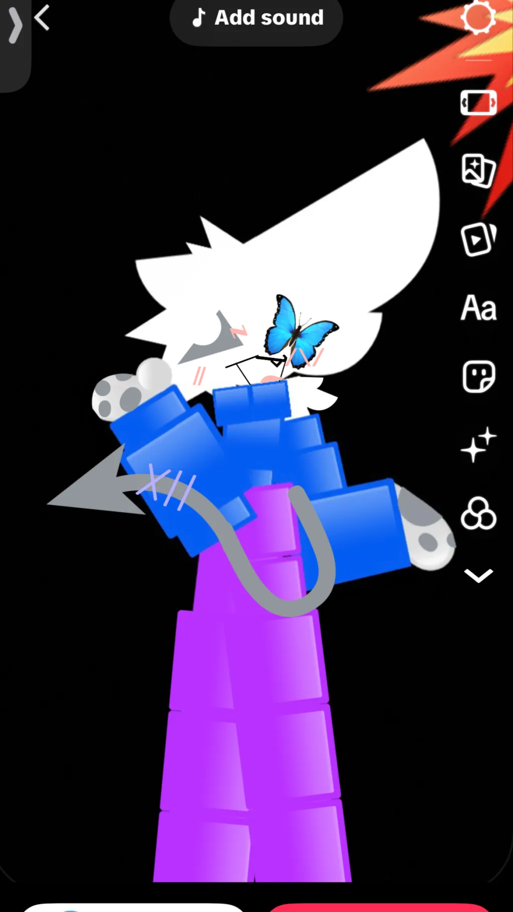 ai character: Request taker!  background