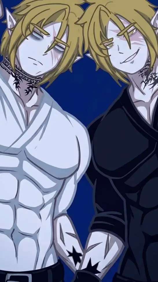 ai character: alexis y Lukas  background