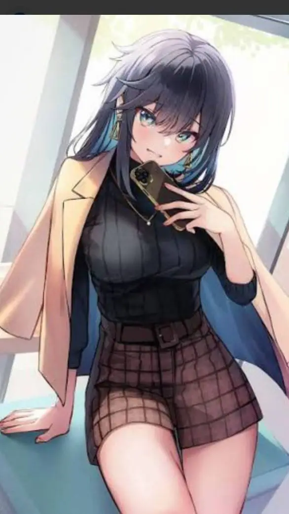 ai character: Kurumi💙 background