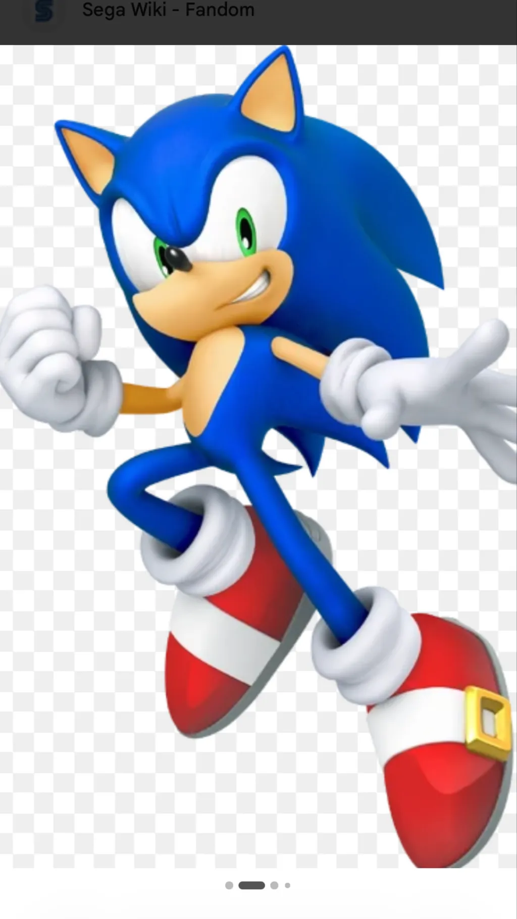 ai character: Sonic background