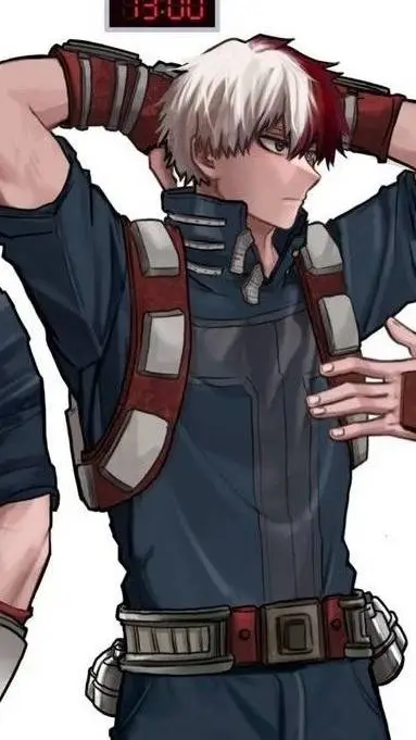 ai character: ~🧊 Todoroki 💥~ background