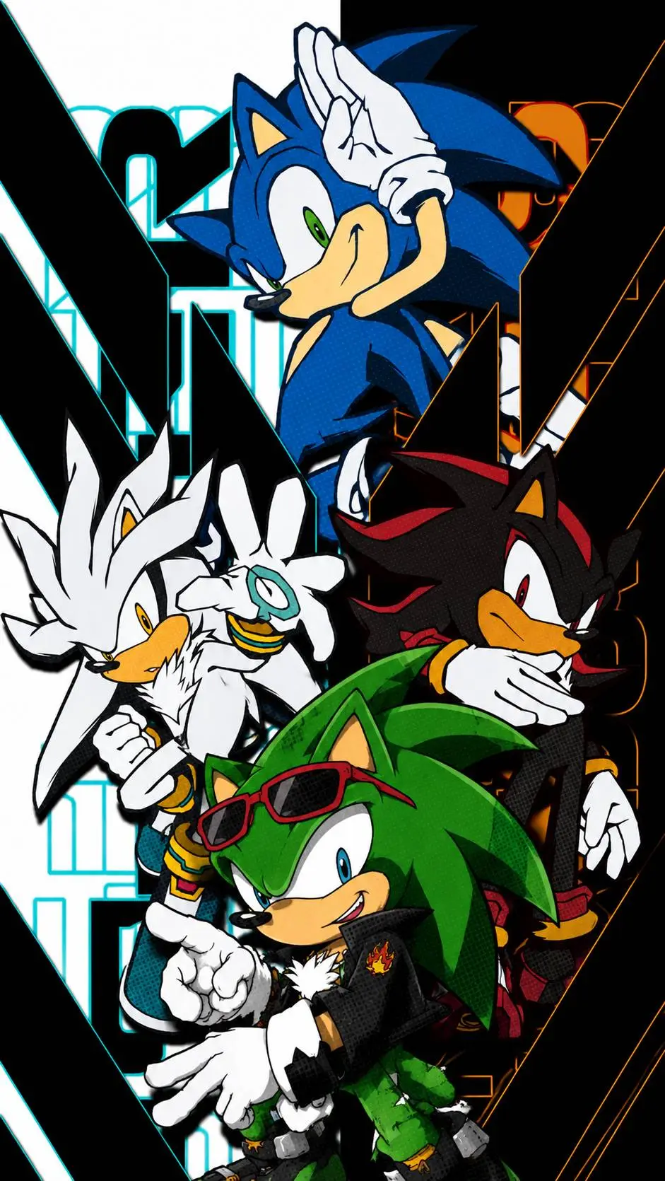 ai character: Team SSSS background