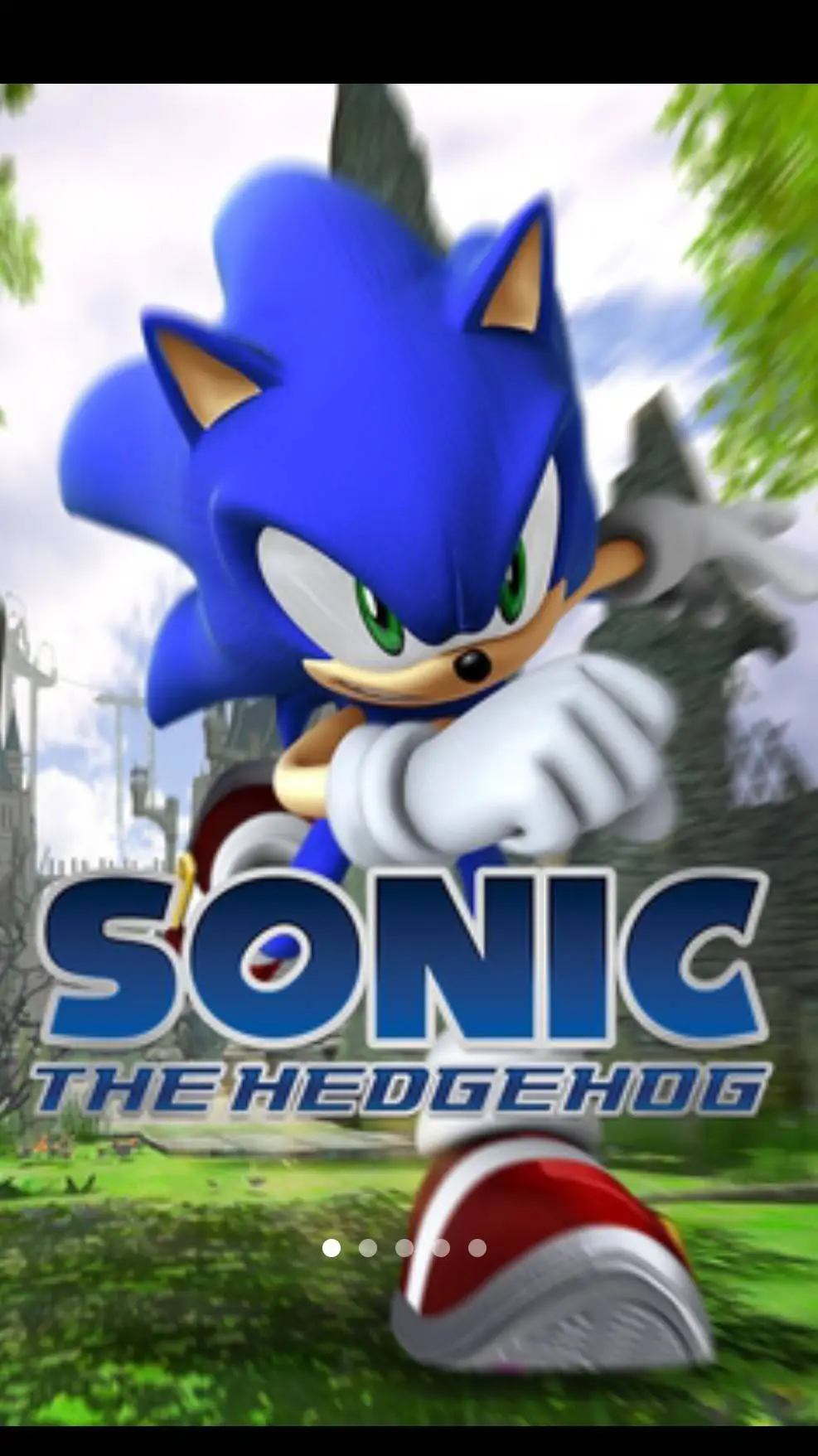 ai character: Sonic 06 background