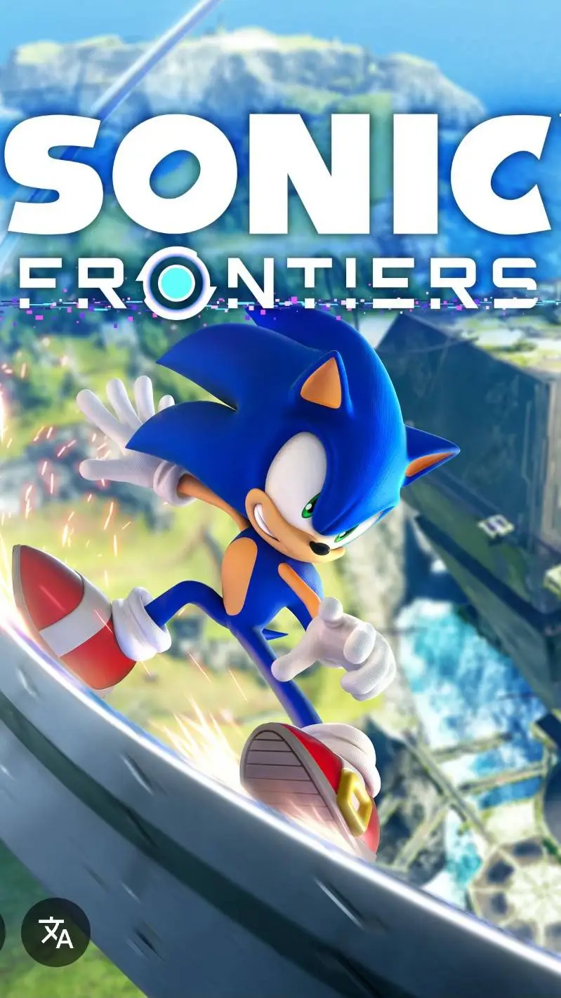 ai character: Sonic Frontiers  background