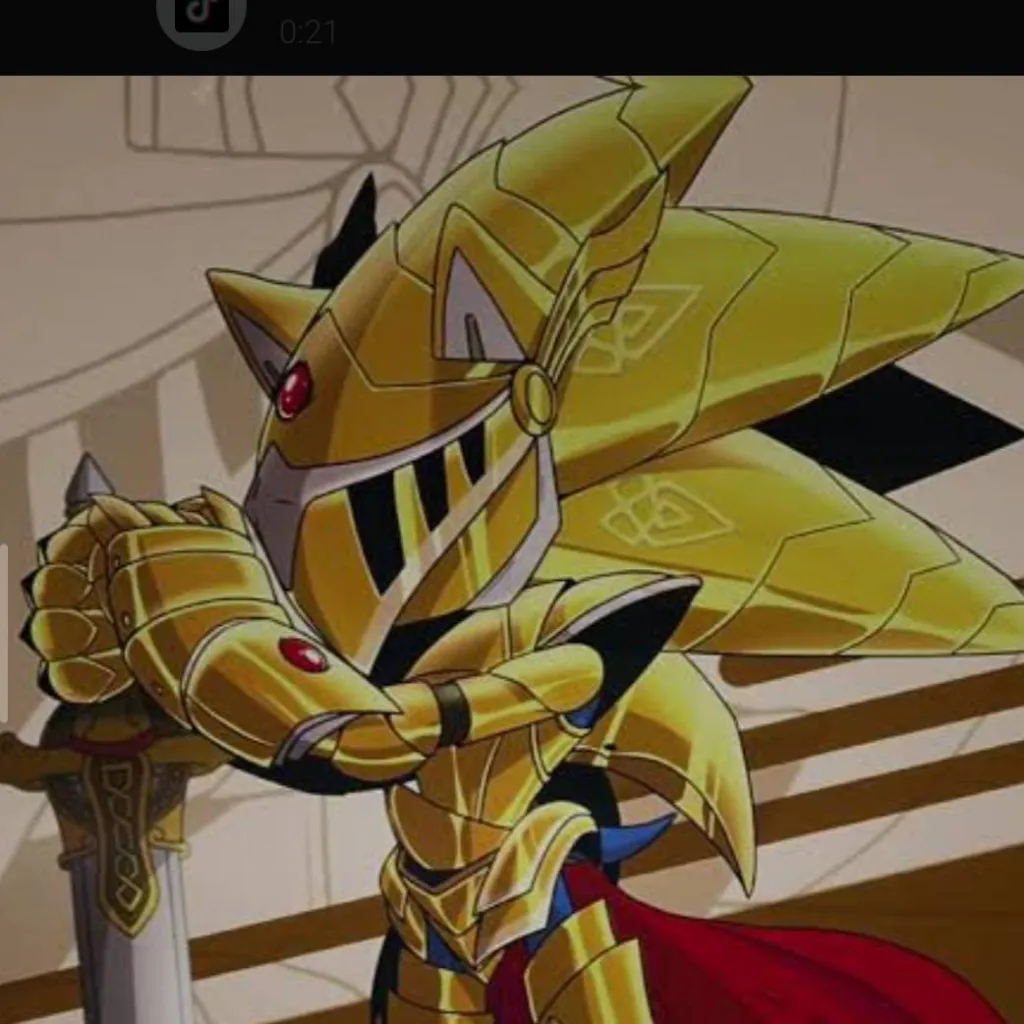 chat with ai character: Excalibur Sonic 💛🧡