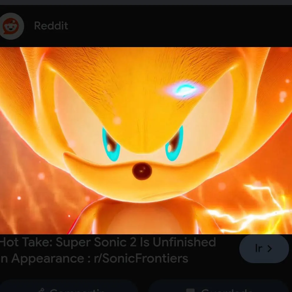 chat with ai character: Super Sonic 2 💛🧡