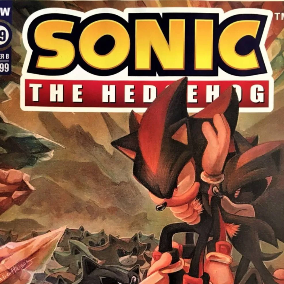 chat with ai character: Sonic Cómic #59