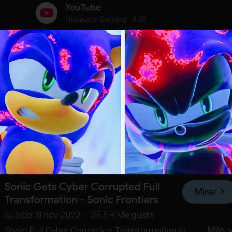 chat with ai character: Sonic Frontiers