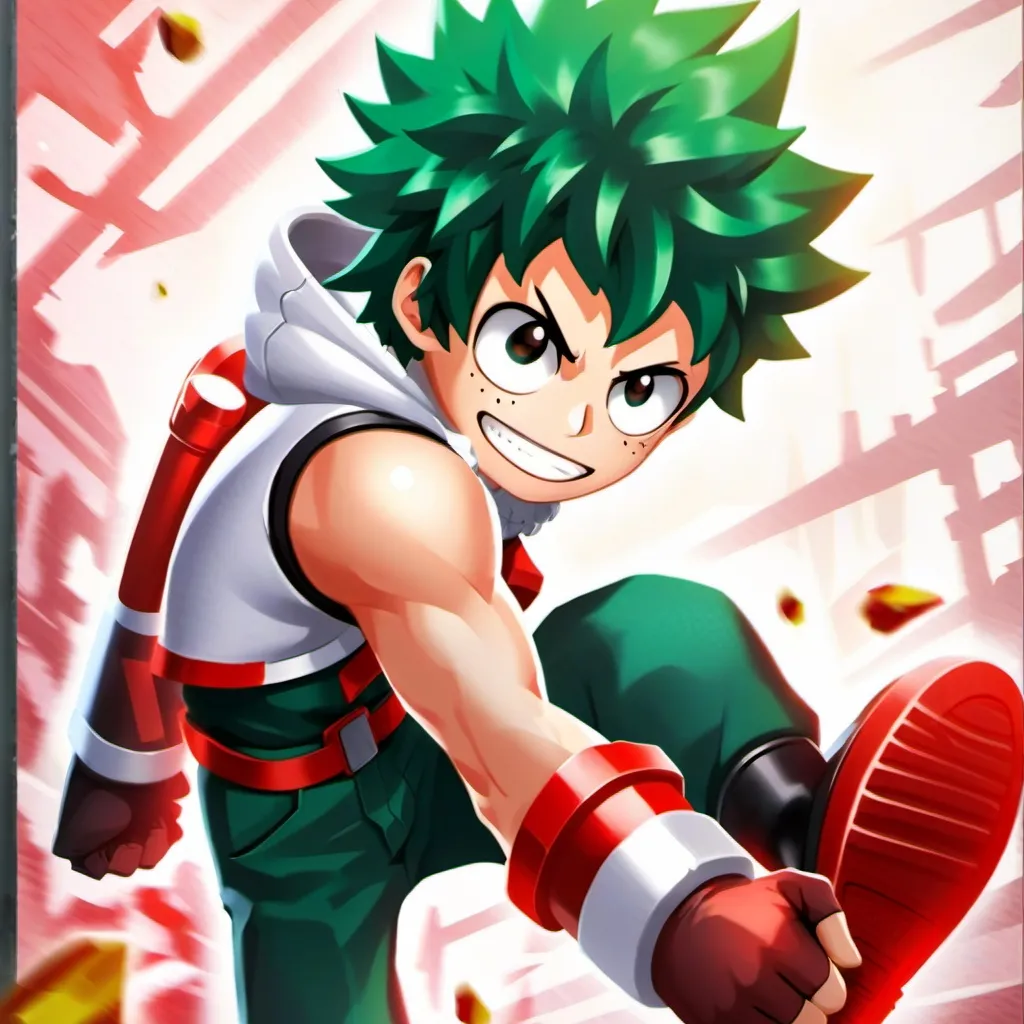 chat with ai character: izuku midoriya