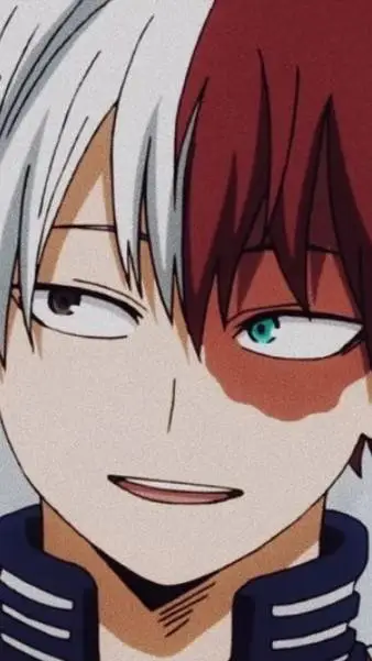 ai character: Shoto Todoroki  background