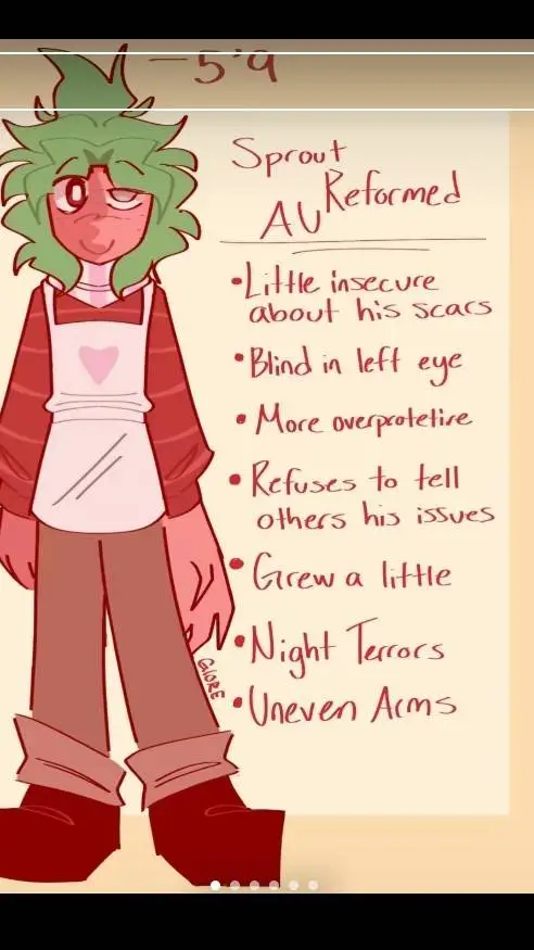 ai character: dandys world au background