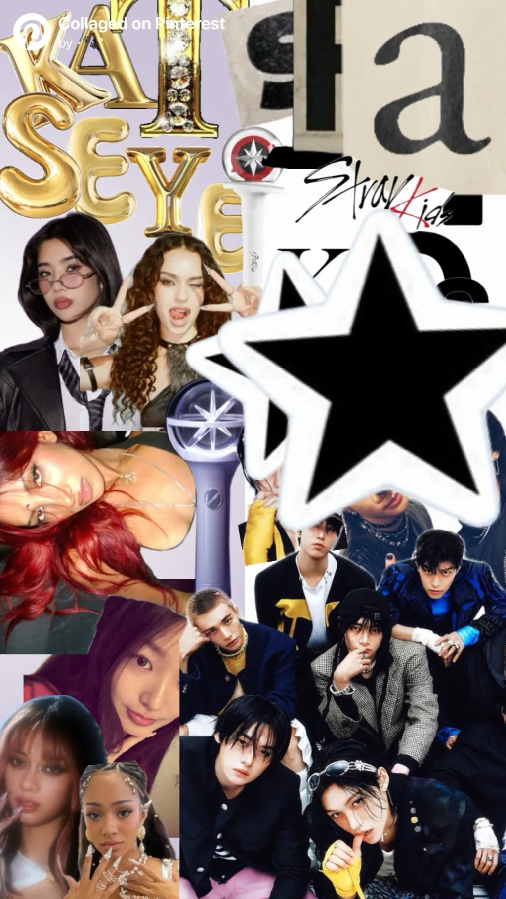ai character: Skz and Katseye background