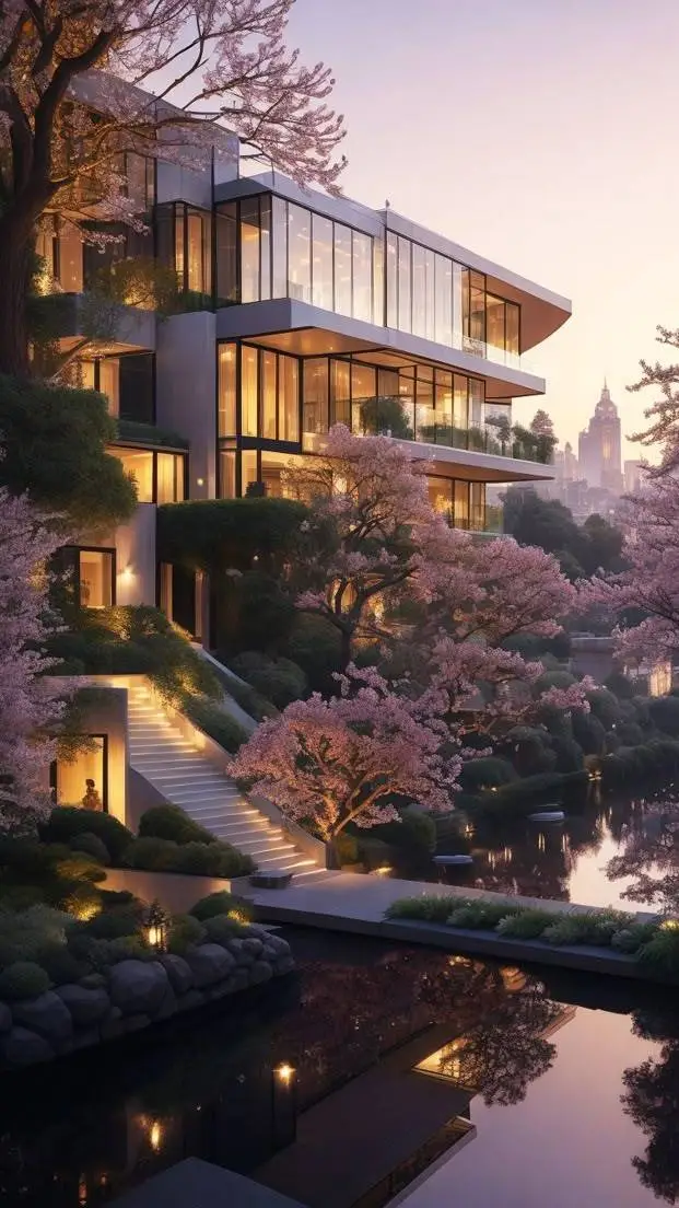 ai character: 🌸SKZ/CHERRY HOUSE🌸 background
