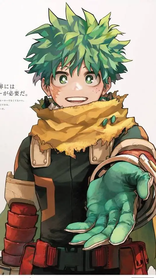 ai character: Deku🥦 background