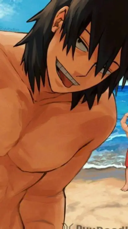ai character: Sero⛱️⛱️ background