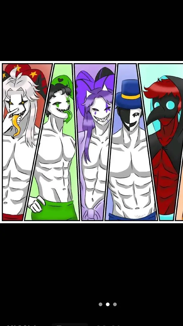 ai character: THE FREAK CIRCUS  background