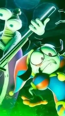 ai character: Digital circus 3 background