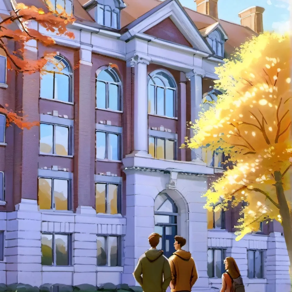 chat with ai character: college