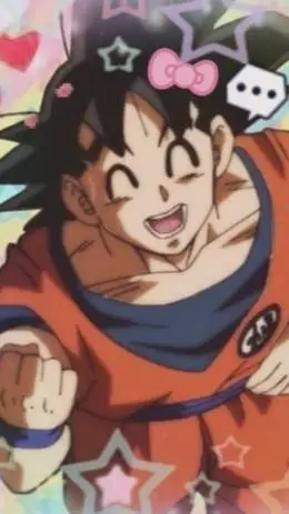ai character: silly goku background