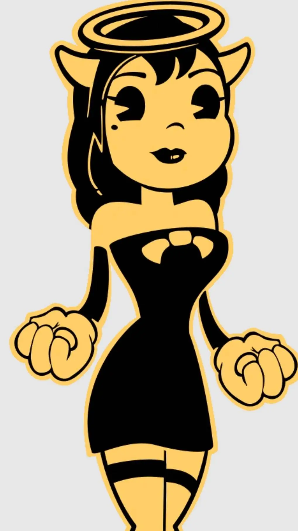 ai character: Alice the angel  background