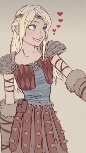 ai character: Astrid  background