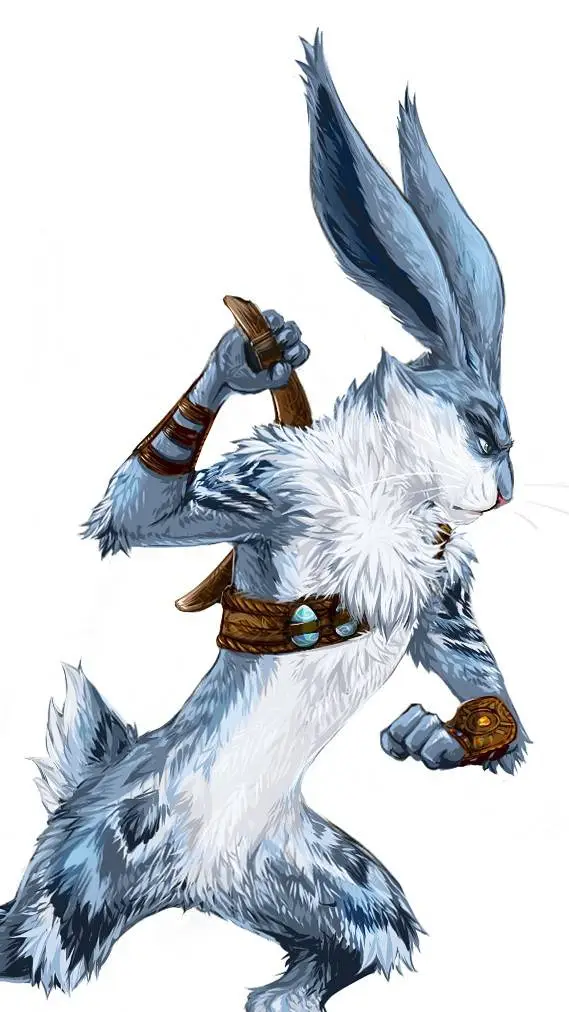 ai character: Bunnymund background