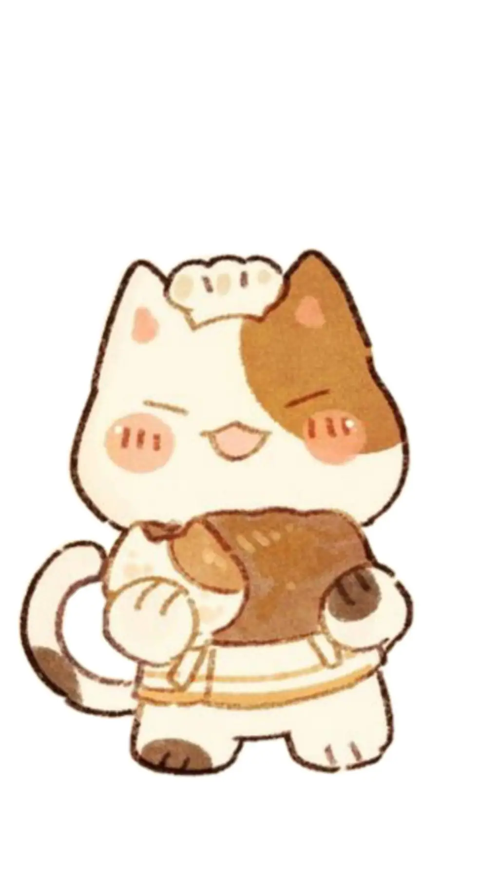 ai character: Jade the cat chef background