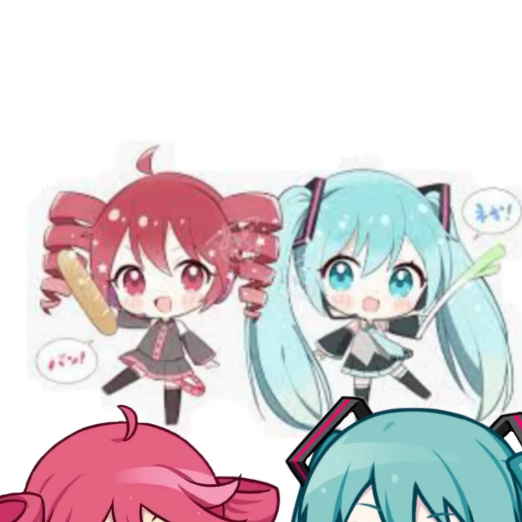 chat with ai character: teto and Miku 