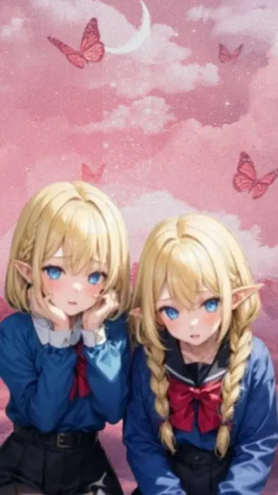ai character: Alexa and Alice  background