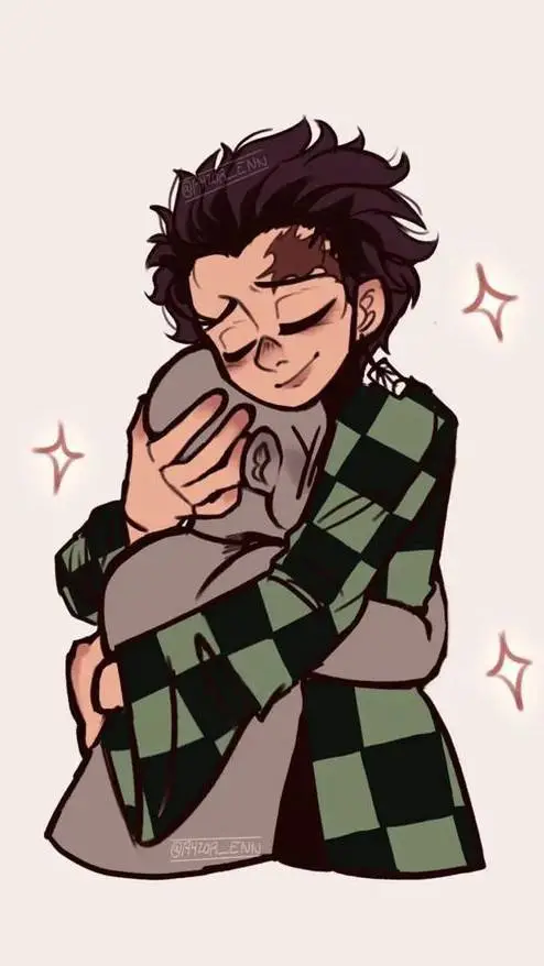 ai character: 🩵🌊 Tanjiro🌊🩵 background