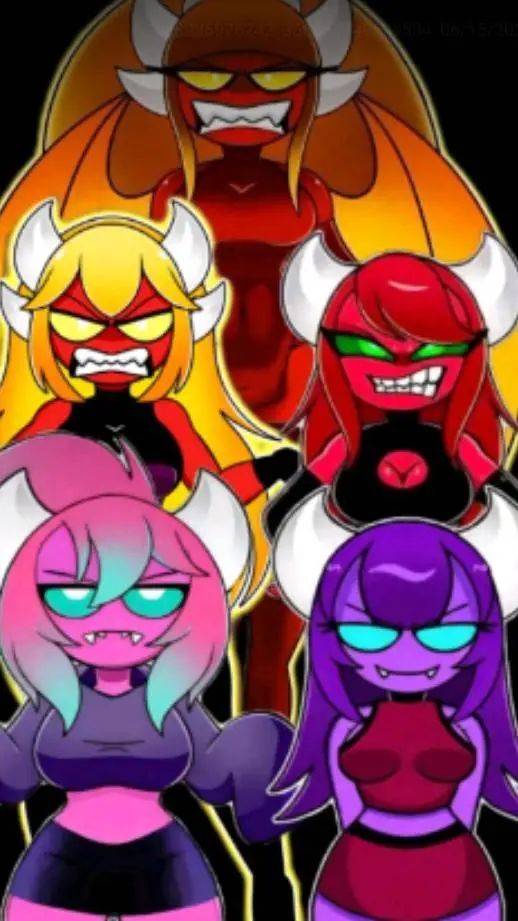 ai character: all Girls demonsGD background