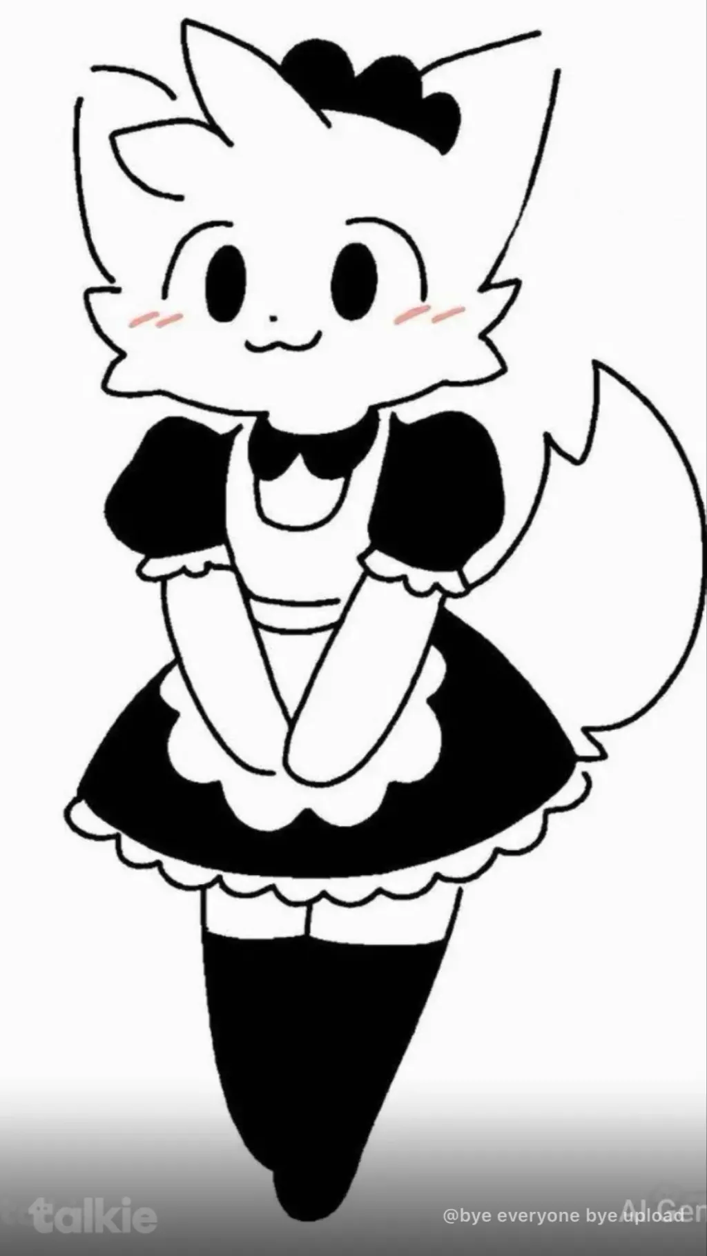 ai character: Furry background
