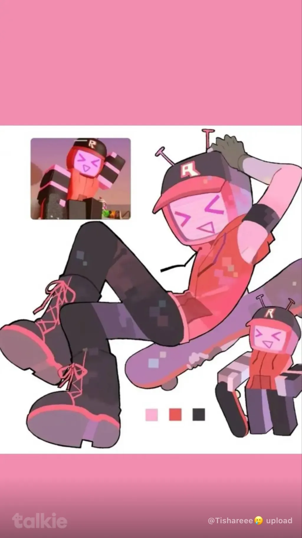 ai character: Veronica ￼ background