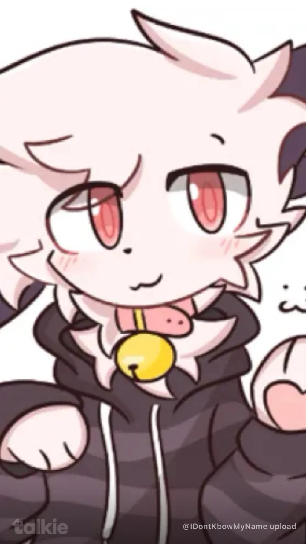 ai character: Furry￼ beautiful background