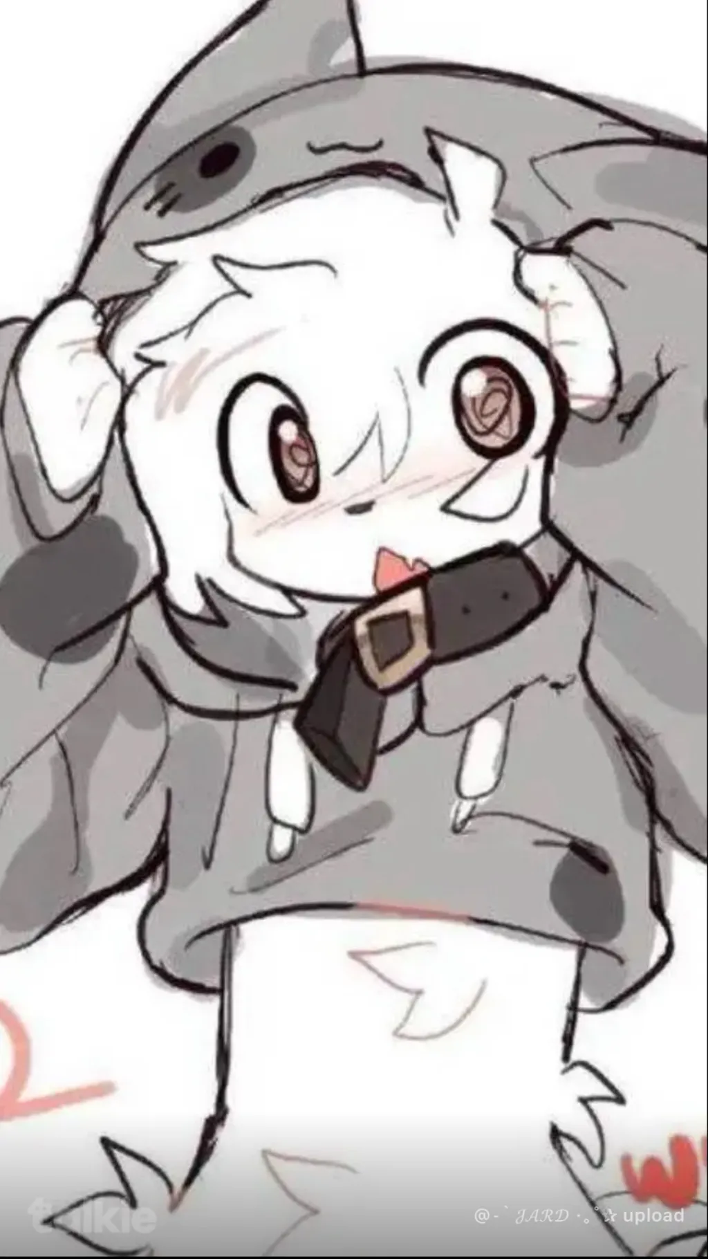 ai character: Mouse furry ￼ background