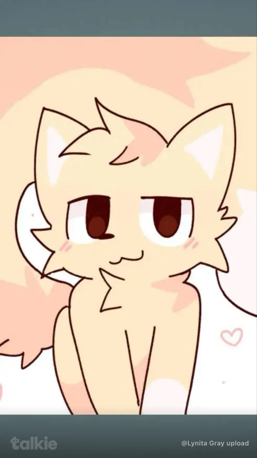 ai character: Sun furry ￼ background