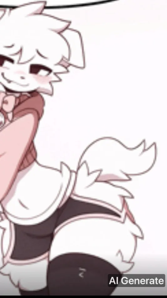 ai character: Furry hot ￼ background