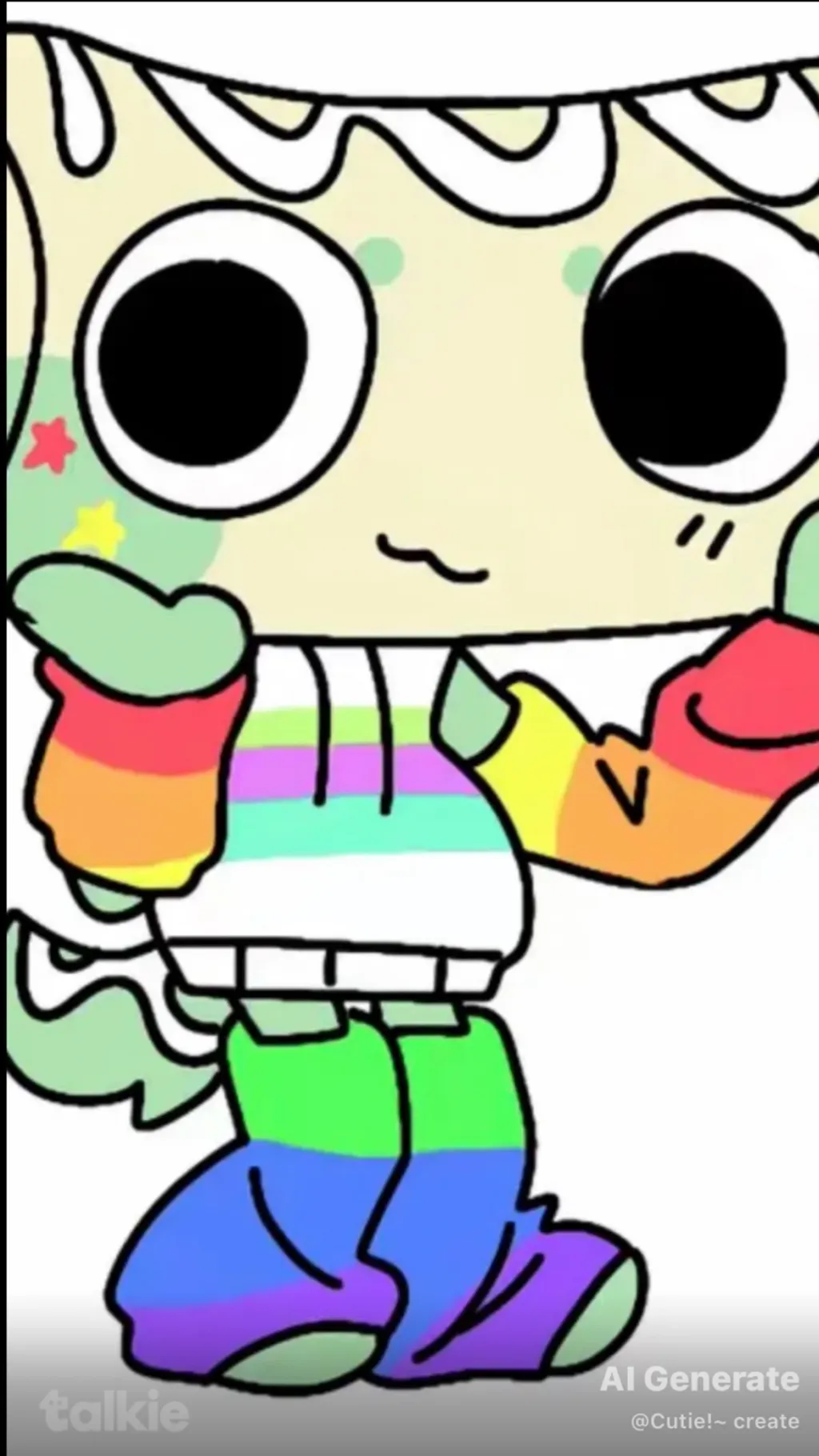 ai character: Dandy’s world ￼ background