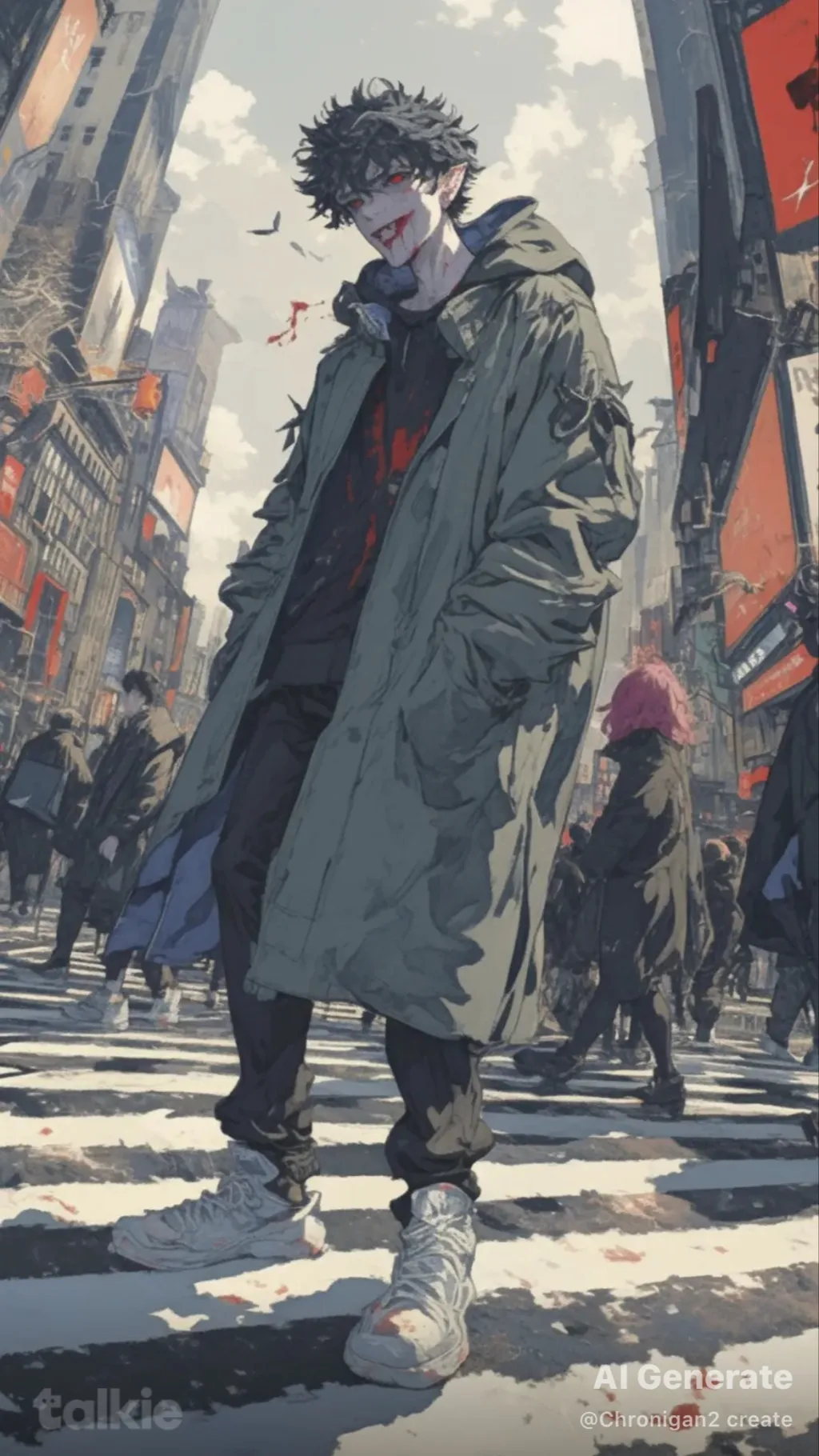 ai character: Vampires background