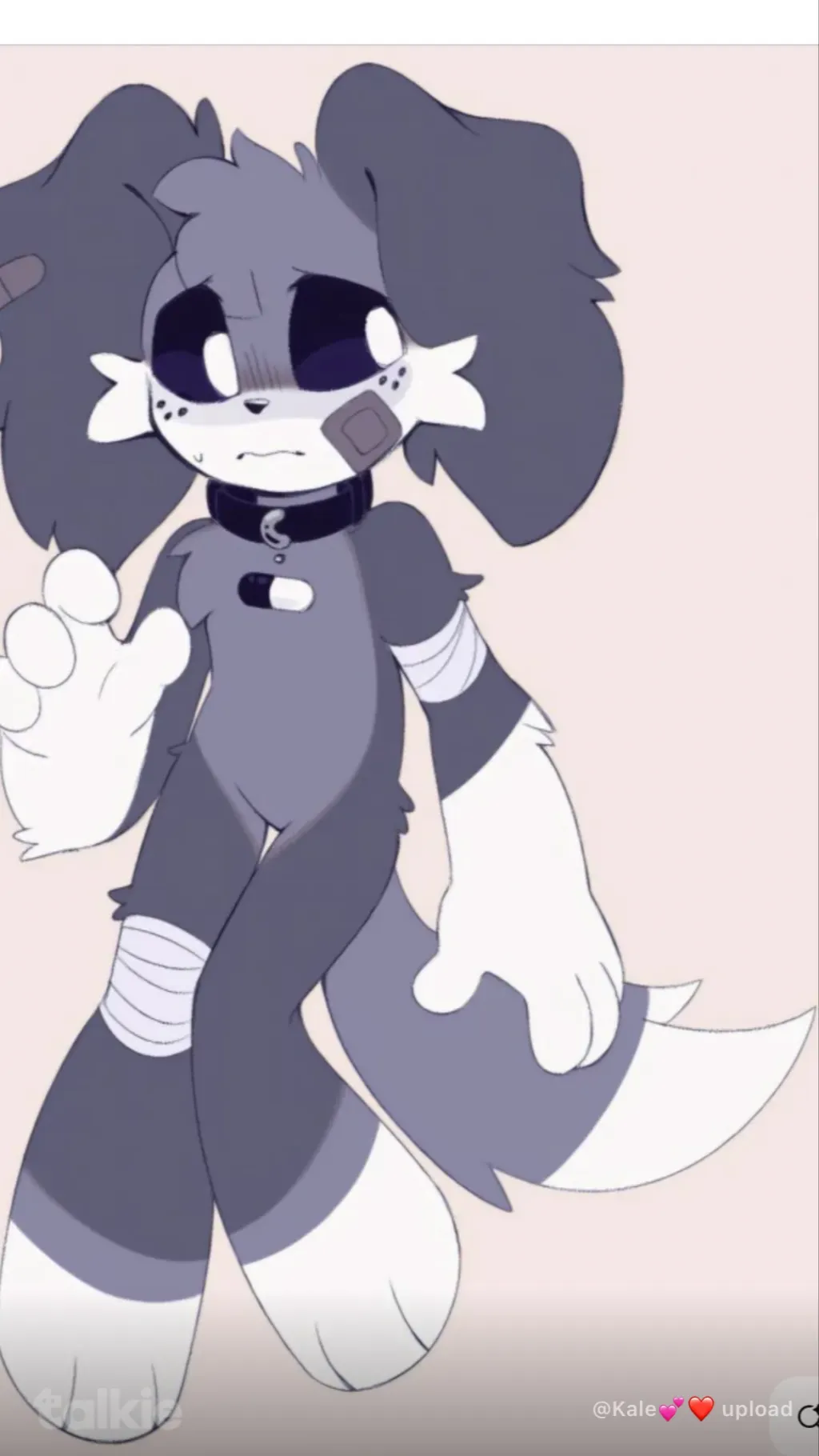 ai character: Smiling critters  background