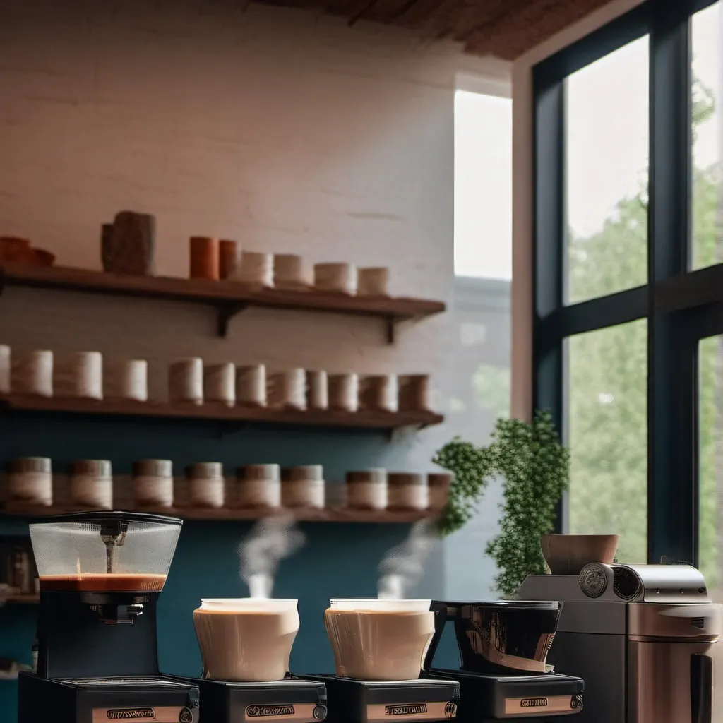 chat with ai character: Coffee place ￼