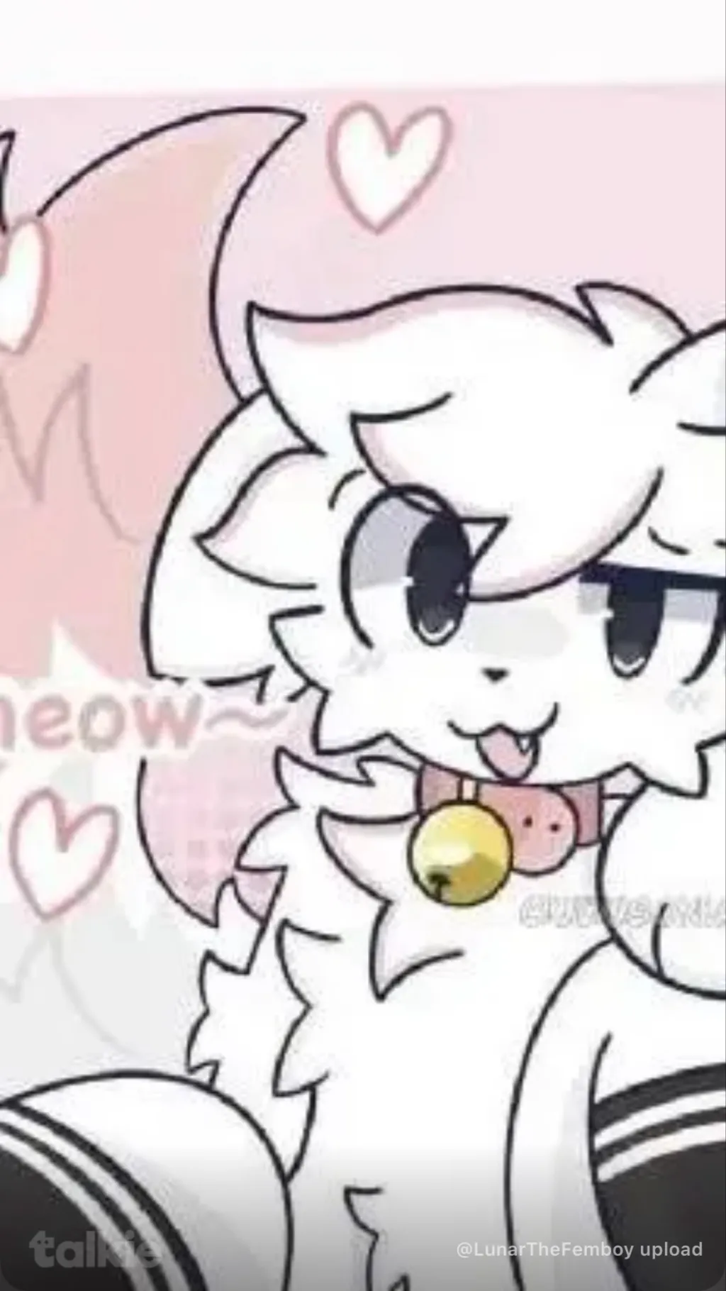 ai character: Furry cute ￼ background
