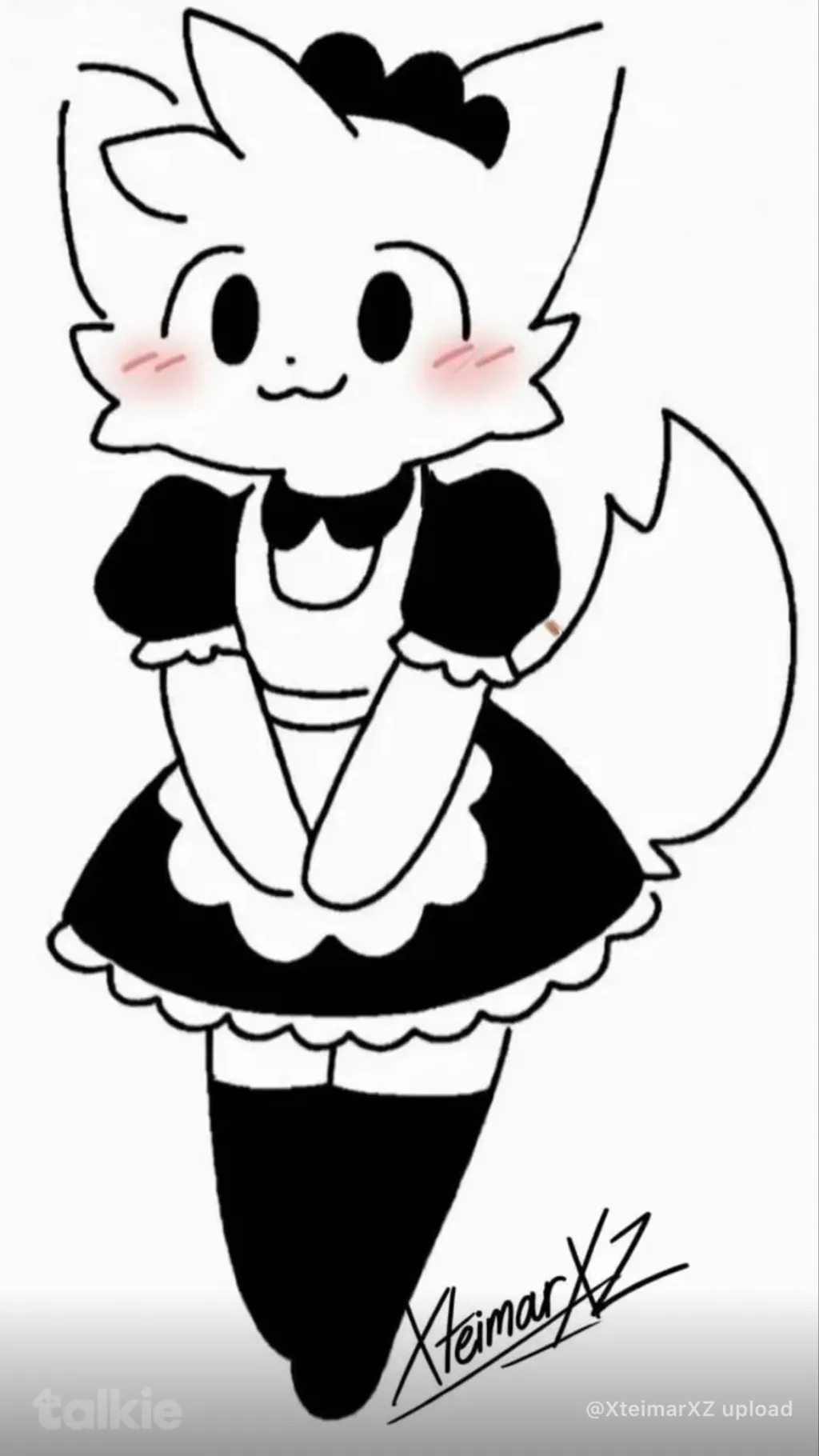 ai character: Made furry ￼ background