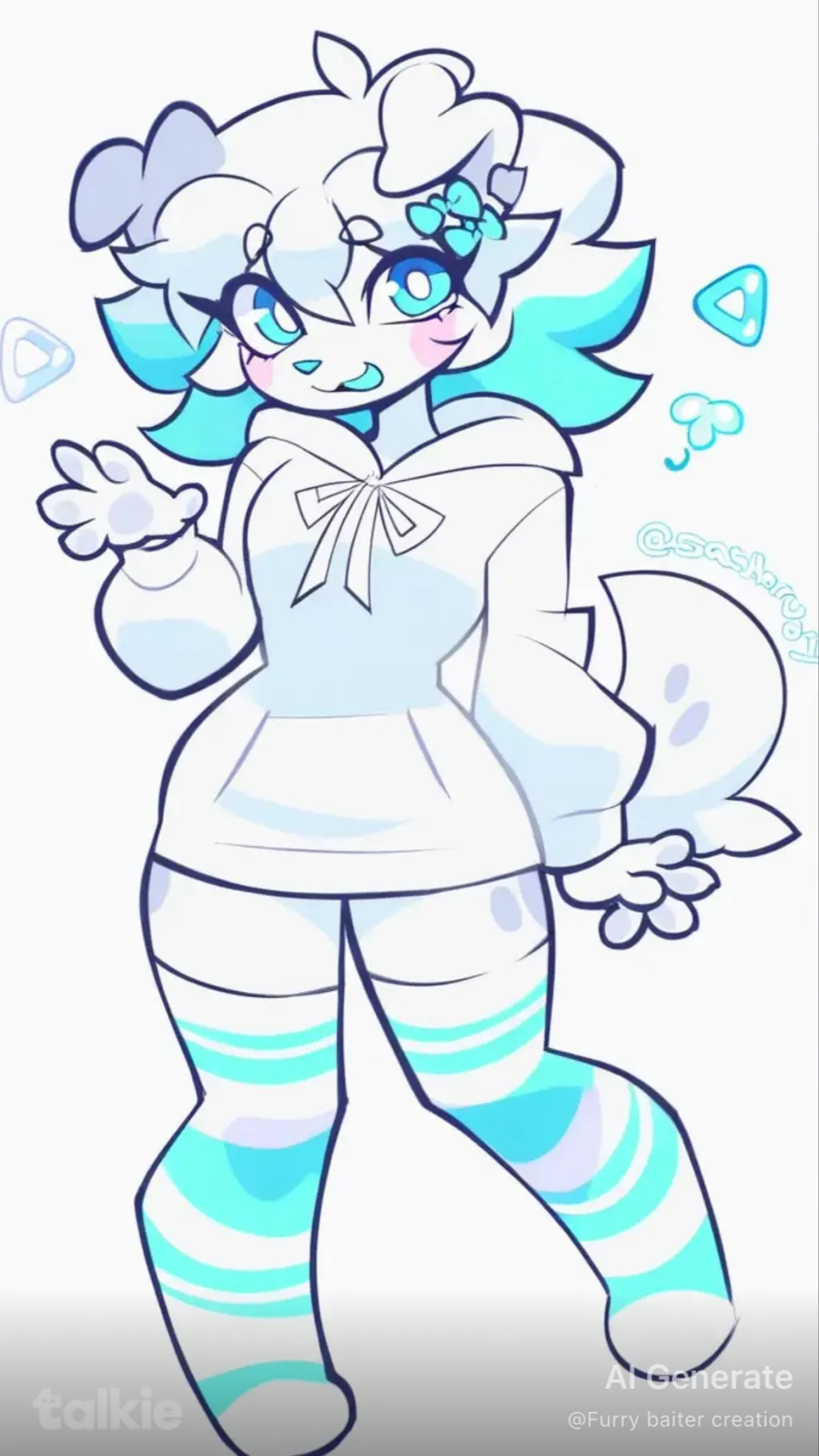 ai character: Cerula background