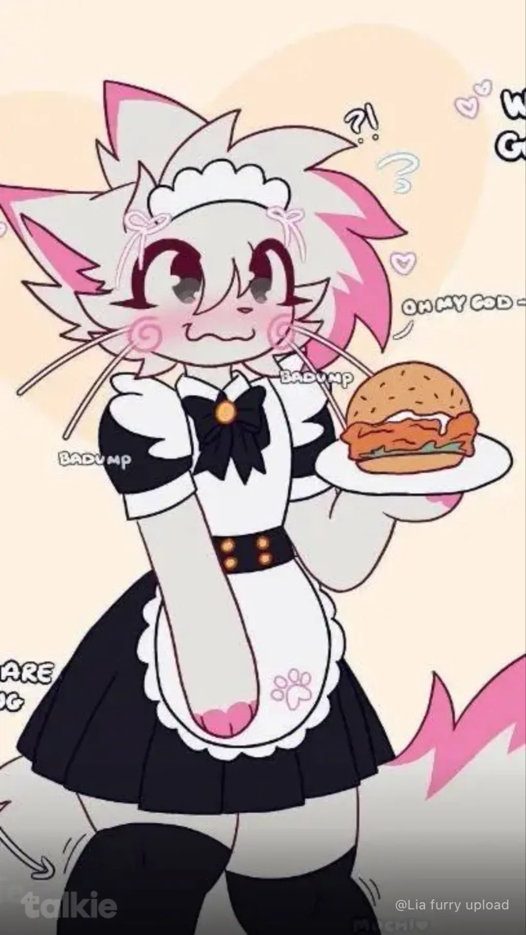 ai character: Furry background