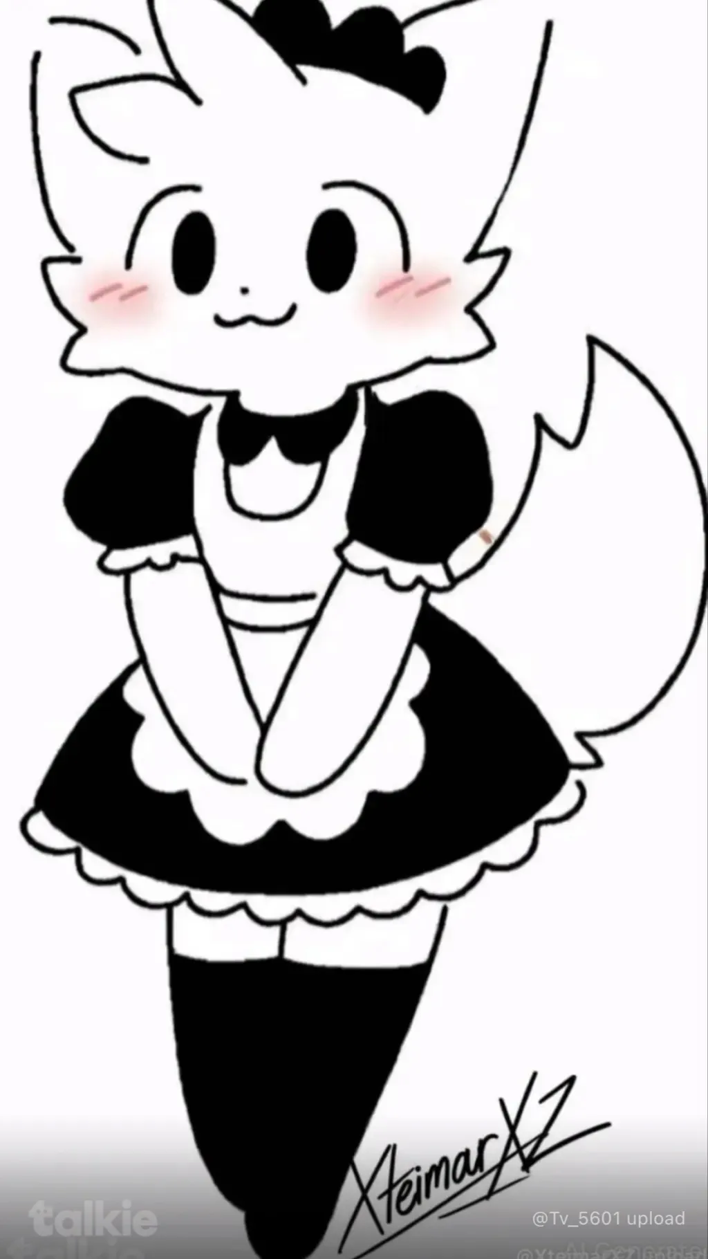 ai character: Furry background