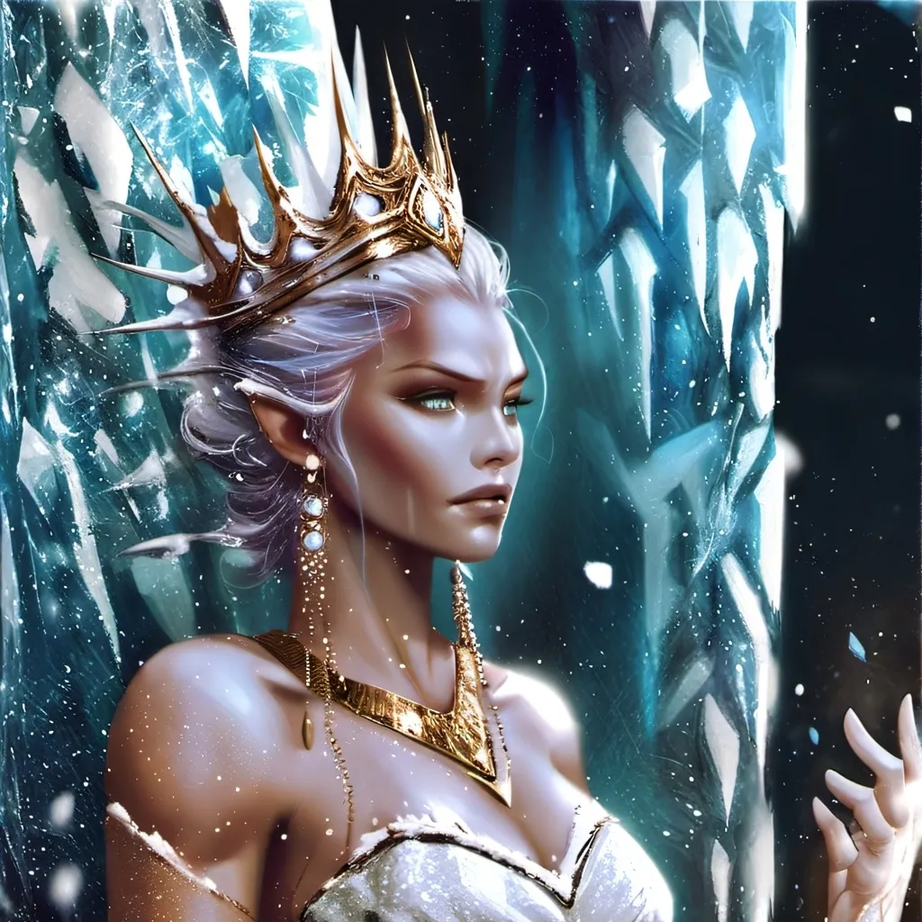 chat with ai character: The Ice Queen 