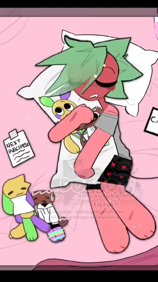 ai character: SproutXLooeyXCosmo background